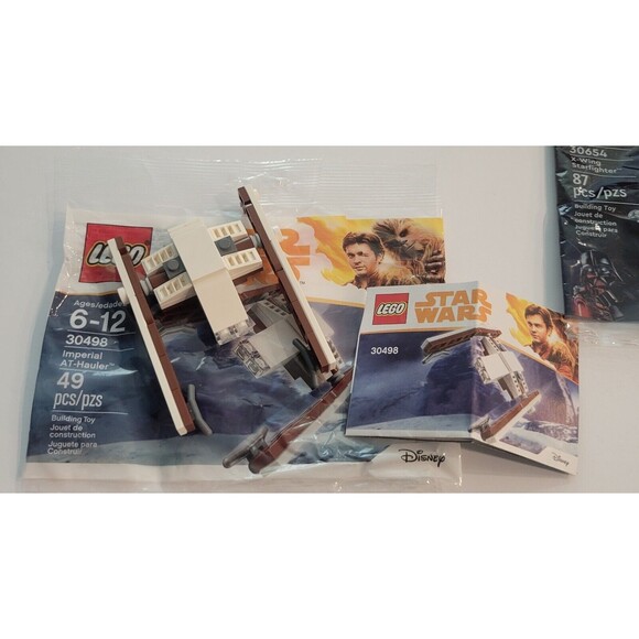 2x Lego Star Wars Sets S30654 X-Wing Starfighter & 30498 Imperial AT-Hauler - Picture 3 of 4